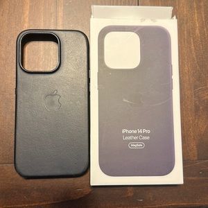 Leather iPhone 14 Pro Case